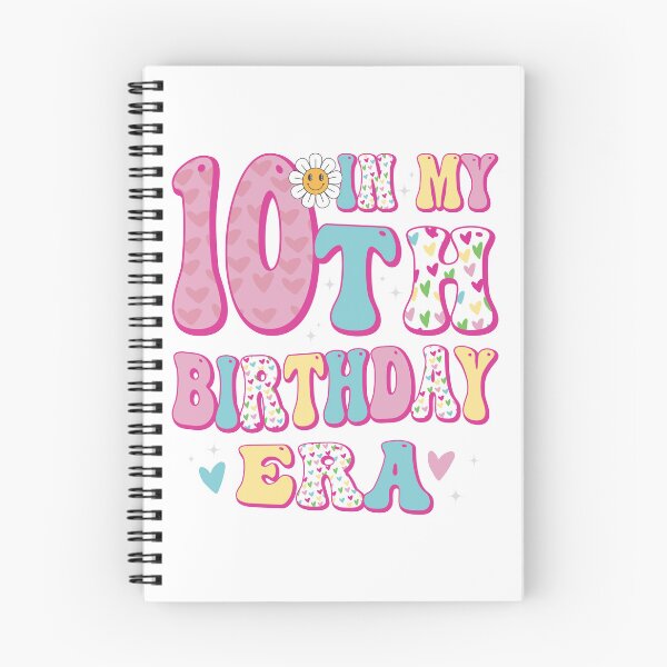 Item preview, In My 10th Birthday Era Celebration - Trendy Kids Party Design designed and sold by CALMEVO.