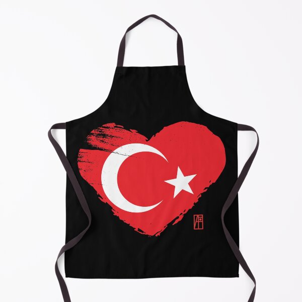 Item preview, I love my country. I love Turkey. I am a patriot. In my heart, there is always the flag of Turkey designed and sold by ArtProjectShop.