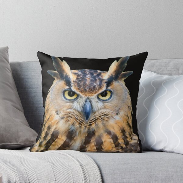 Item preview, Eurasian eagle owl. Symbol of strength designed and sold by swiftbinaries.