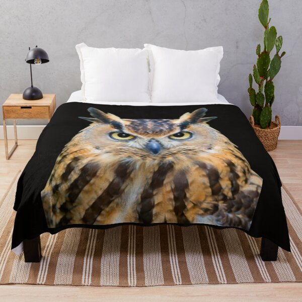 Item preview, Eurasian eagle owl. Symbol of strength designed and sold by swiftbinaries.