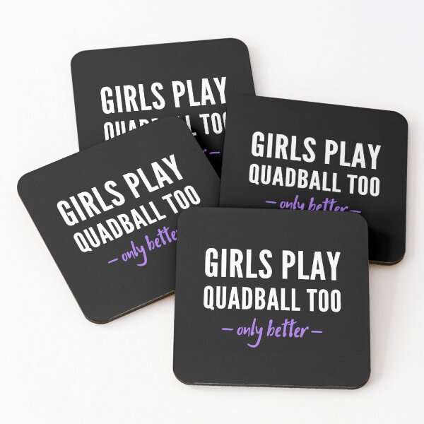 Item preview, Girls play quadball too. Only better! designed and sold by TheGreenGoat.