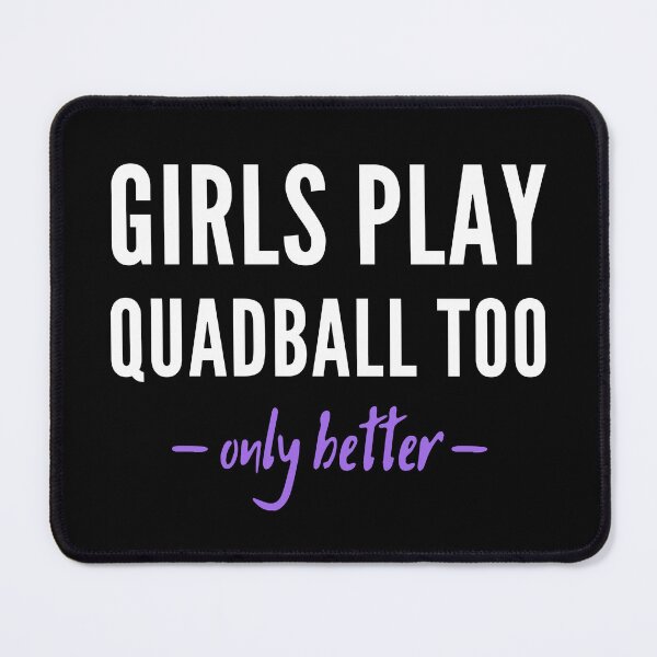 Item preview, Girls play quadball too. Only better! designed and sold by TheGreenGoat.