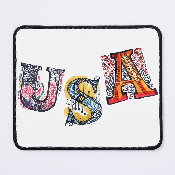 Item preview, Colorful USA Doodle Design - Vibrant and Rich Illustration designed and sold by ironpalette.