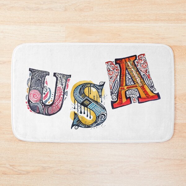 Item preview, Colorful USA Doodle Design - Vibrant and Rich Illustration designed and sold by ironpalette.