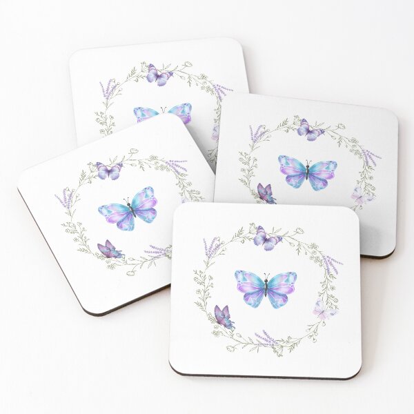 Item preview, Butterflies and Lavendar designed and sold by tomorrowsart.