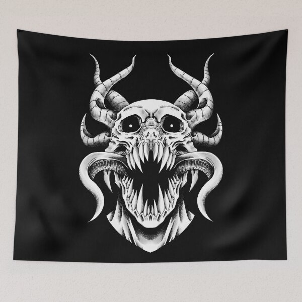 Item preview, Devil's Face designed and sold by mandiblemoon.