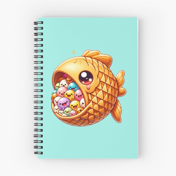 Artikelvorschau, Taiyaki-Kegel mit süßen Eiskugeln entworfen und verkauft von Bomba Visual.
