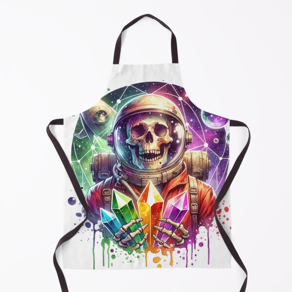 Item preview, Galactic Adventurer: Skeleton Explorer Art Print designed and sold by DreamPerception.