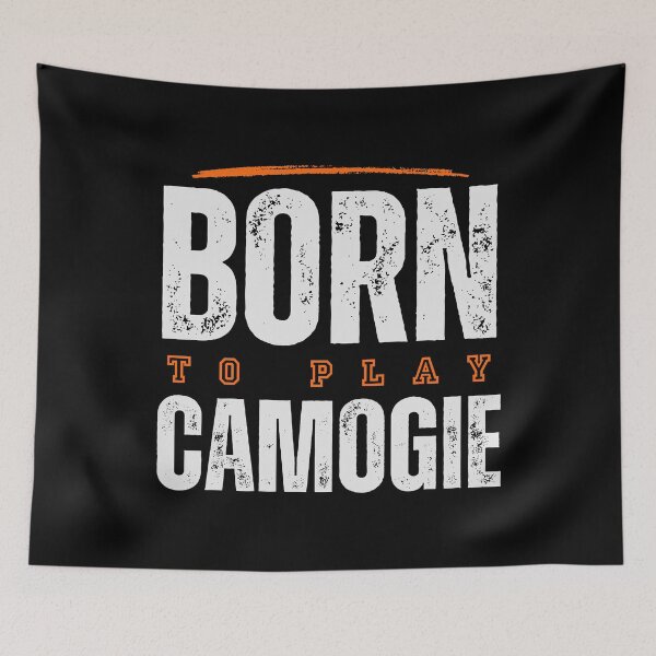 Item preview, Born to play camogie designed and sold by TheGreenGoat.