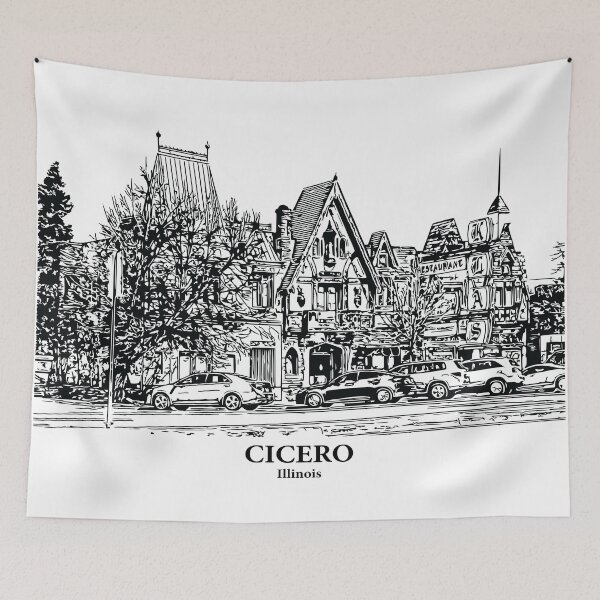 Item preview, Cicero - Illinois designed and sold by Lakeric Cityscapes.
