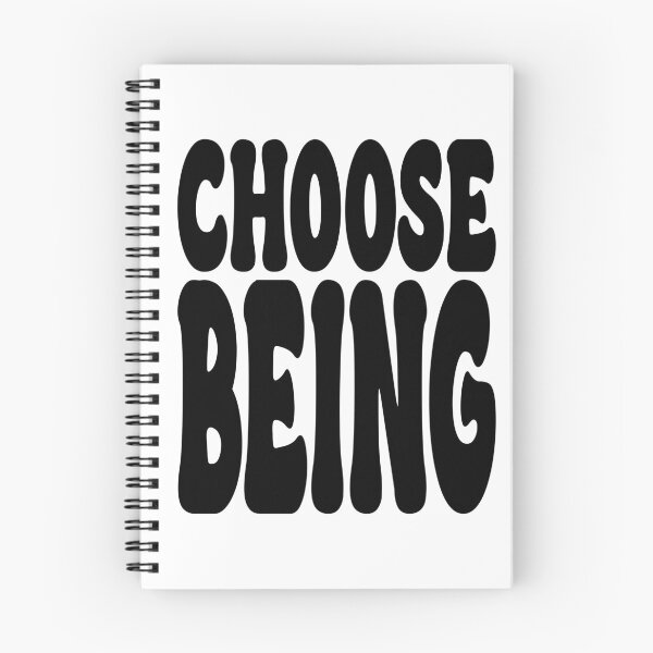 Item preview, CHOOSE BEING. BLACK designed and sold by Rejiboustarts.