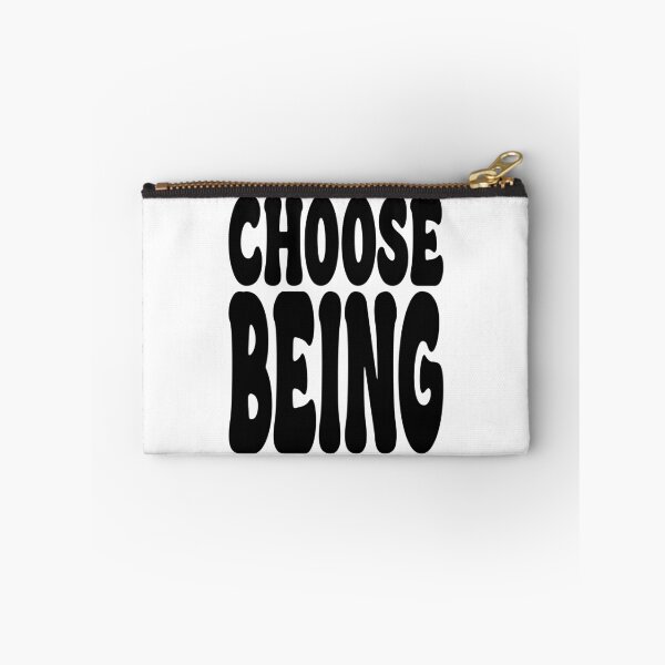 Item preview, CHOOSE BEING. BLACK designed and sold by Rejiboustarts.