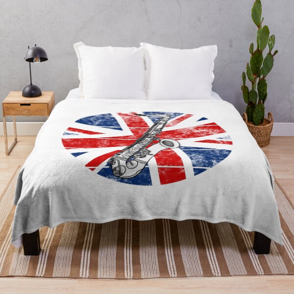 Item preview, Saxophone UK Flag Britain Saxophonist British Musician designed and sold by doodlerob.