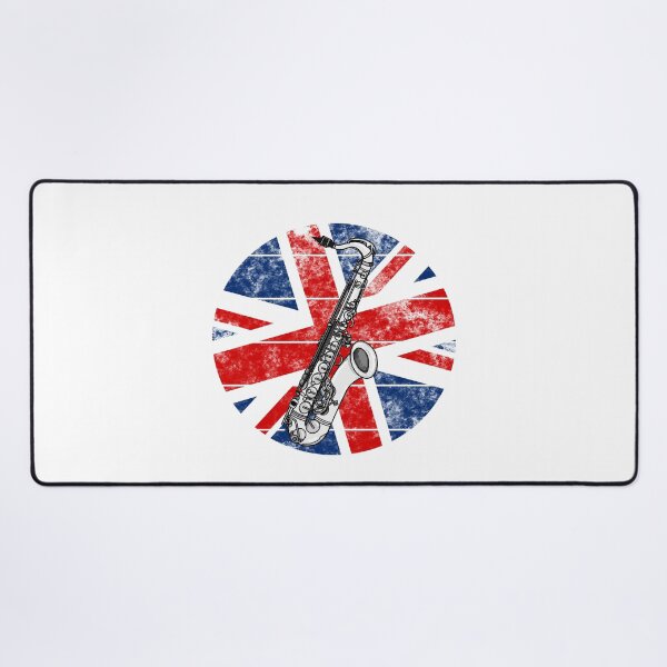 Item preview, Saxophone UK Flag Britain Saxophonist British Musician designed and sold by doodlerob.