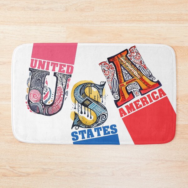 Item preview, Colorful USA Doodle Design - Vibrant and Rich Illustration designed and sold by ironpalette.