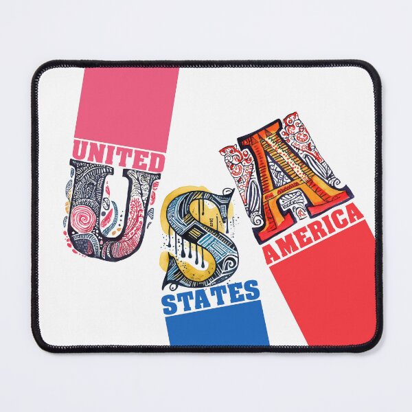 Item preview, Colorful USA Doodle Design - Vibrant and Rich Illustration designed and sold by ironpalette.