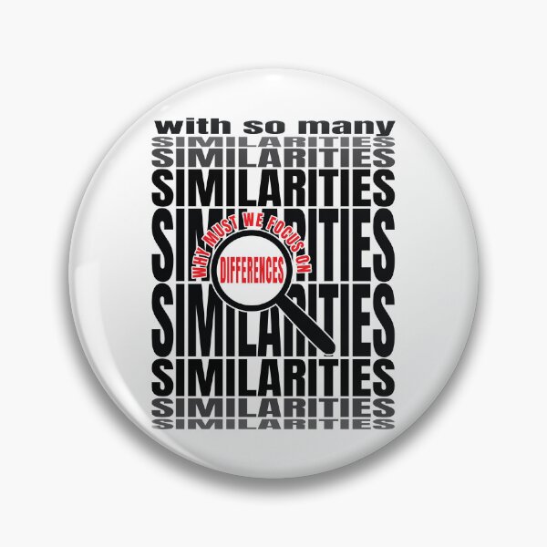 Item preview, With So Many Similarities Why Must We Focus On Differences - Humanities designed and sold by Harlake.