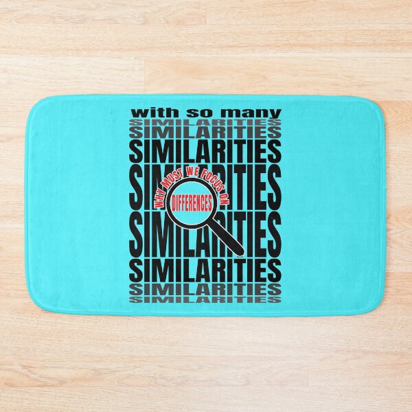 Item preview, With So Many Similarities Why Must We Focus On Differences - Humanities designed and sold by Harlake.