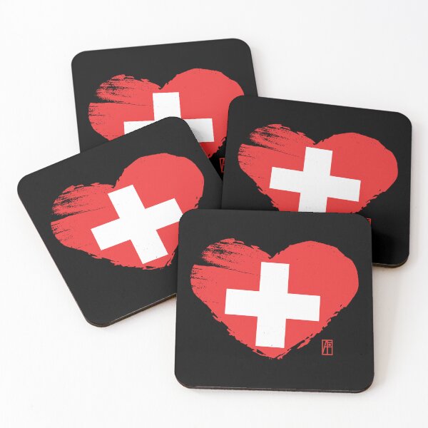 Artikelvorschau, Ich liebe mein Land. Ich liebe die Schweiz. Ich bin ein Patriot. In meinem Herzen trage ich immer die Flagge der Schweiz entworfen und verkauft von ArtProjectShop.