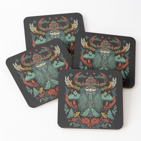 Item preview, Norwegian viking symbol  cartoon, animation designed and sold by VibeStyleShop.