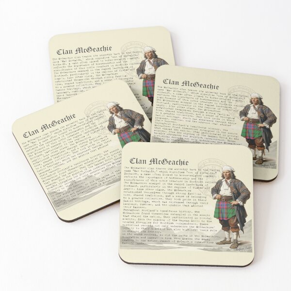 Item preview, McGeachie Scottish Clan History  designed and sold by BagTown Clans.