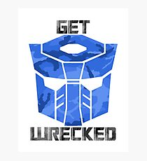 Get Wrecked Photographic Print