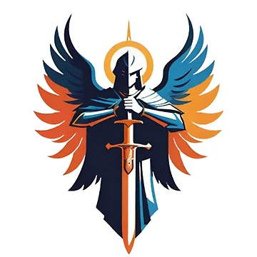 Artwork thumbnail, Guarding Angel Vector by Ramon-Shop