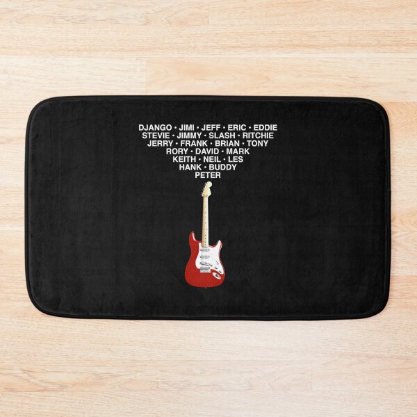 Item preview, Greatest Guitarists of All Time Stratocaster Design  designed and sold by silkdegreestees.