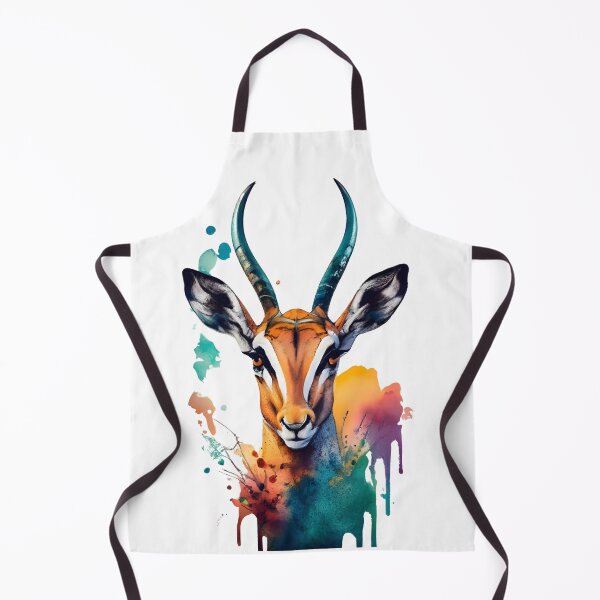Item preview, Antelope in colorful splash designed and sold by Ann Miu Deluxe.