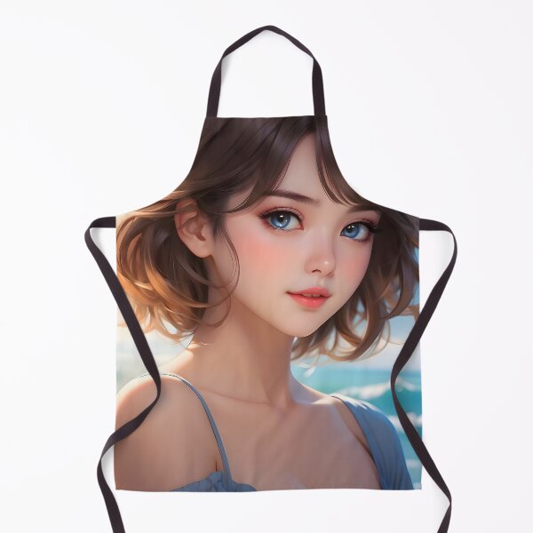 Item preview, anime Manga style beauty skillfully drawn beach girl good gift for her iphone case all models designed and sold by naivnoia.