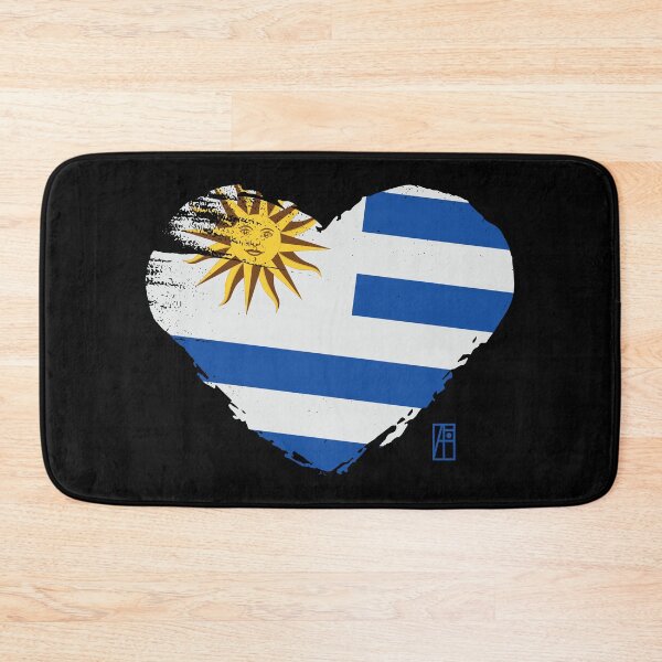 Item preview, I love my country. I love Uruguay. I am a patriot. In my heart, there is always the flag of Uruguay designed and sold by ArtProjectShop.