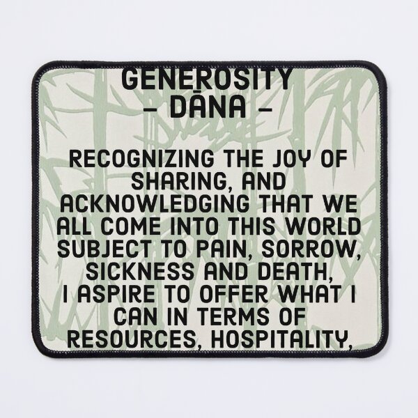 Item preview, Generosity - The Radiant Mind Paramis designed and sold by InevitableAum.