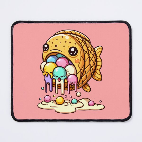 Item preview, Overflowing Taiyaki Ice Cream Party designed and sold by Bomba Visual.