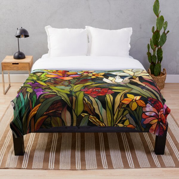 Item preview, Stained Glass Botanical Garden designed and sold by AiHead.