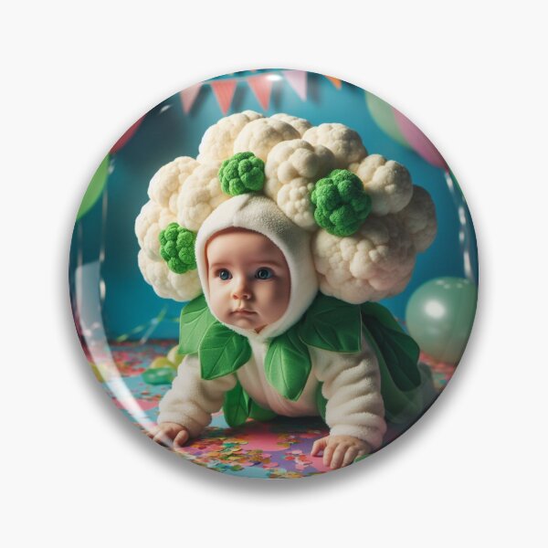 Item preview, Broccoli Baby Fun Photo designed and sold by JoyPhotoArt.