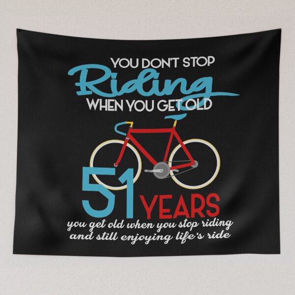 Item preview, You dont stop riding when you get old designed and sold by giftfromheart.