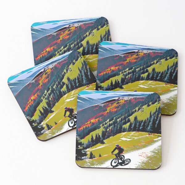 Item preview, Summit Serenity: Biking Atop Hills, Overlooking Valley’s Vast Beauty designed and sold by GrizzlyCollective.