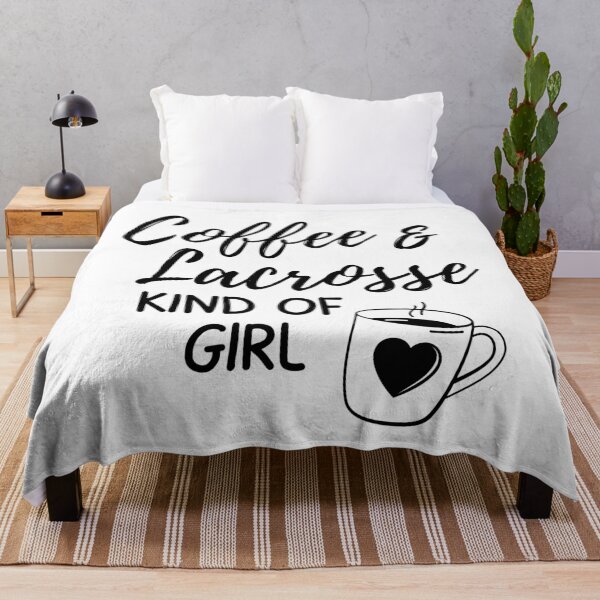 Item preview, Coffee & lacrosse kind of girl designed and sold by TheGreenGoat.