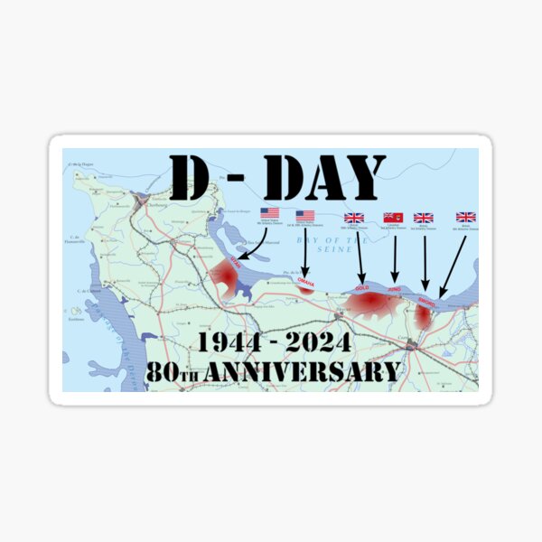 Item preview, D-Day landings 6 June 80th Anniversary designed and sold by Digitalfred.