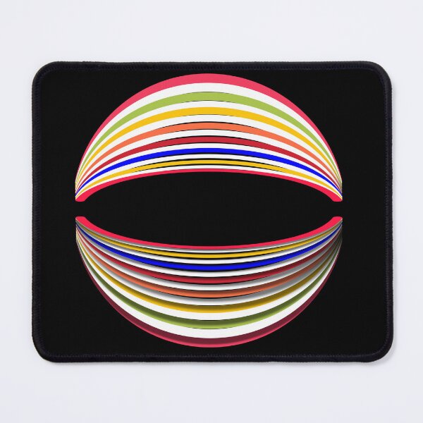 Item preview, Colorful unique ball shape art customized designed and sold by theparkfact0.