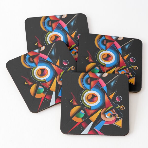 Item preview, Abstract Art Seven Colors designed and sold by WitoonShop.