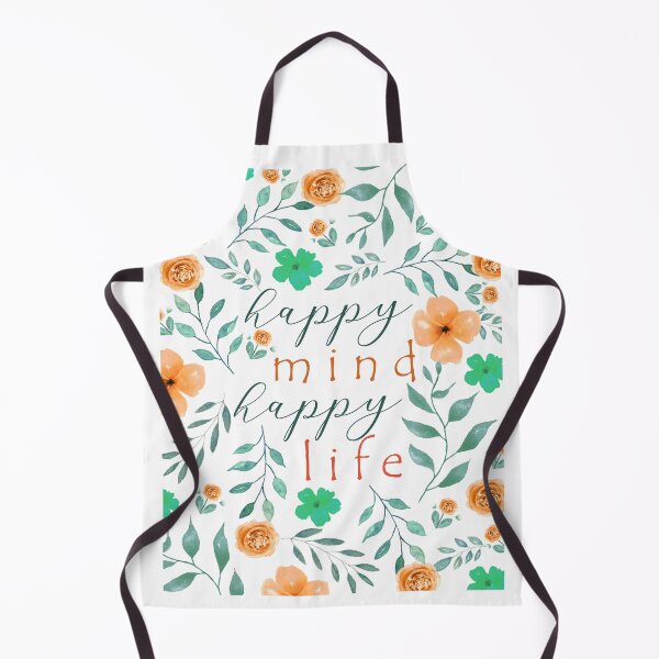 Item preview, Happy mind happy life, motivational quote designed and sold by latiendadearyam.