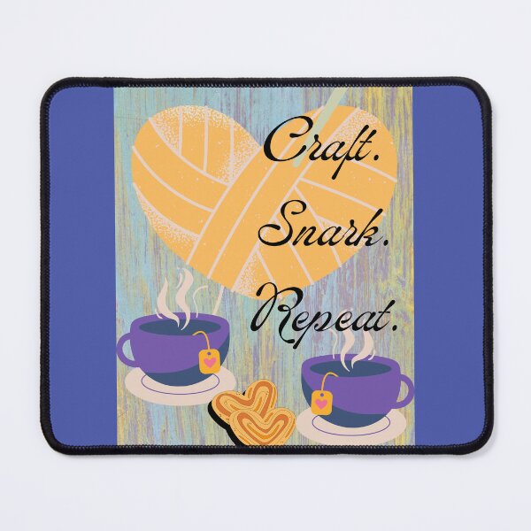 Item preview, Craft. Snark. Repeat. designed and sold by Project Remission, LLC.