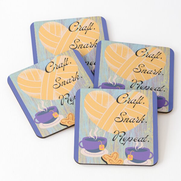 Item preview, Craft. Snark. Repeat. designed and sold by Project Remission, LLC.