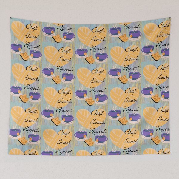 Item preview, Craft. Snark. Repeat. designed and sold by Project Remission, LLC.