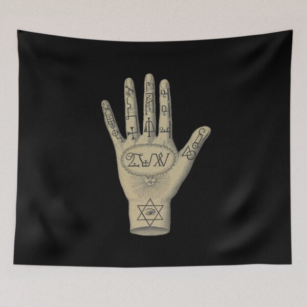 Item preview, Occult Demon Mystery Symbol Occult Aesthetic Occult Spell Occult Magic designed and sold by StudioTVDinners.