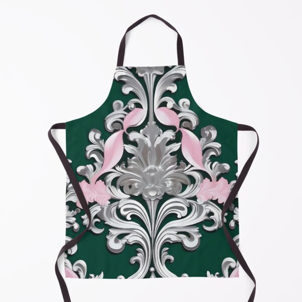 Item preview, Emerald Green & Silver Baroque designed and sold by DesignsByPrnces.