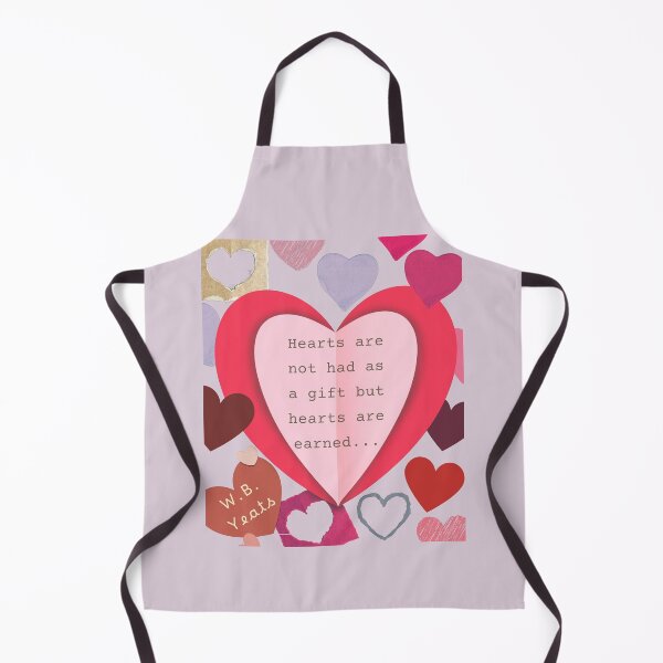 Item preview, Copy of William Butler quote: Hearts are not had as a gift, But hearts are earned. designed and sold by artbleed.