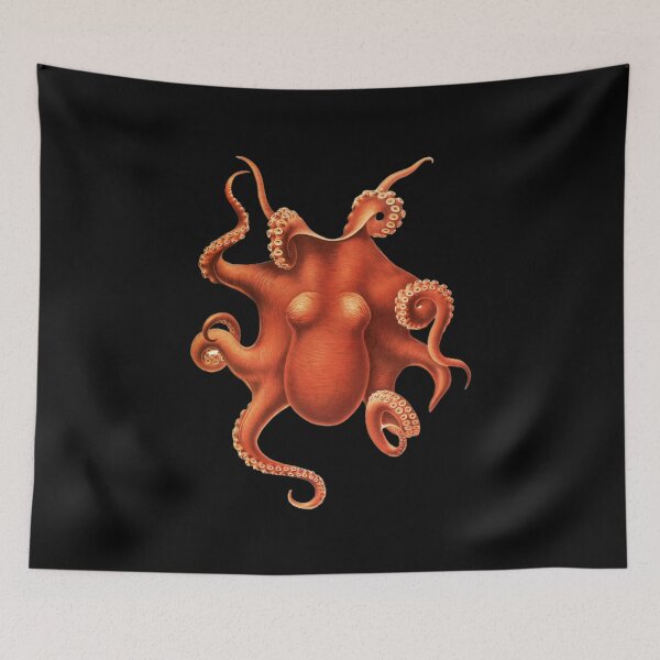Item preview, Giant Octupus Red Octopus Cool Octopus Huge Octopus designed and sold by StudioTVDinners.