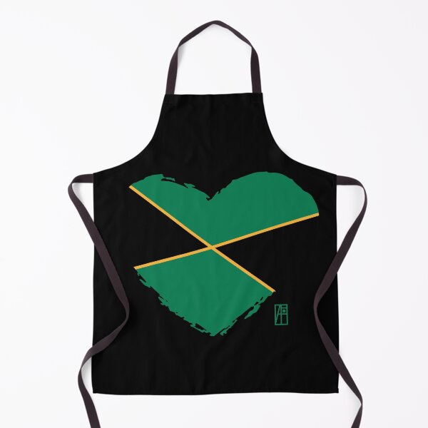 Item preview, I love my country. I love Jamaica. I am a patriot. In my heart, there is always the flag of Jamaica designed and sold by ArtProjectShop.